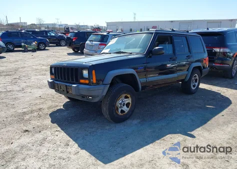 1998 Jeep Cherokee Classic/Sport из США, поврежденный, VIN 1J4FJ68S0WL277538